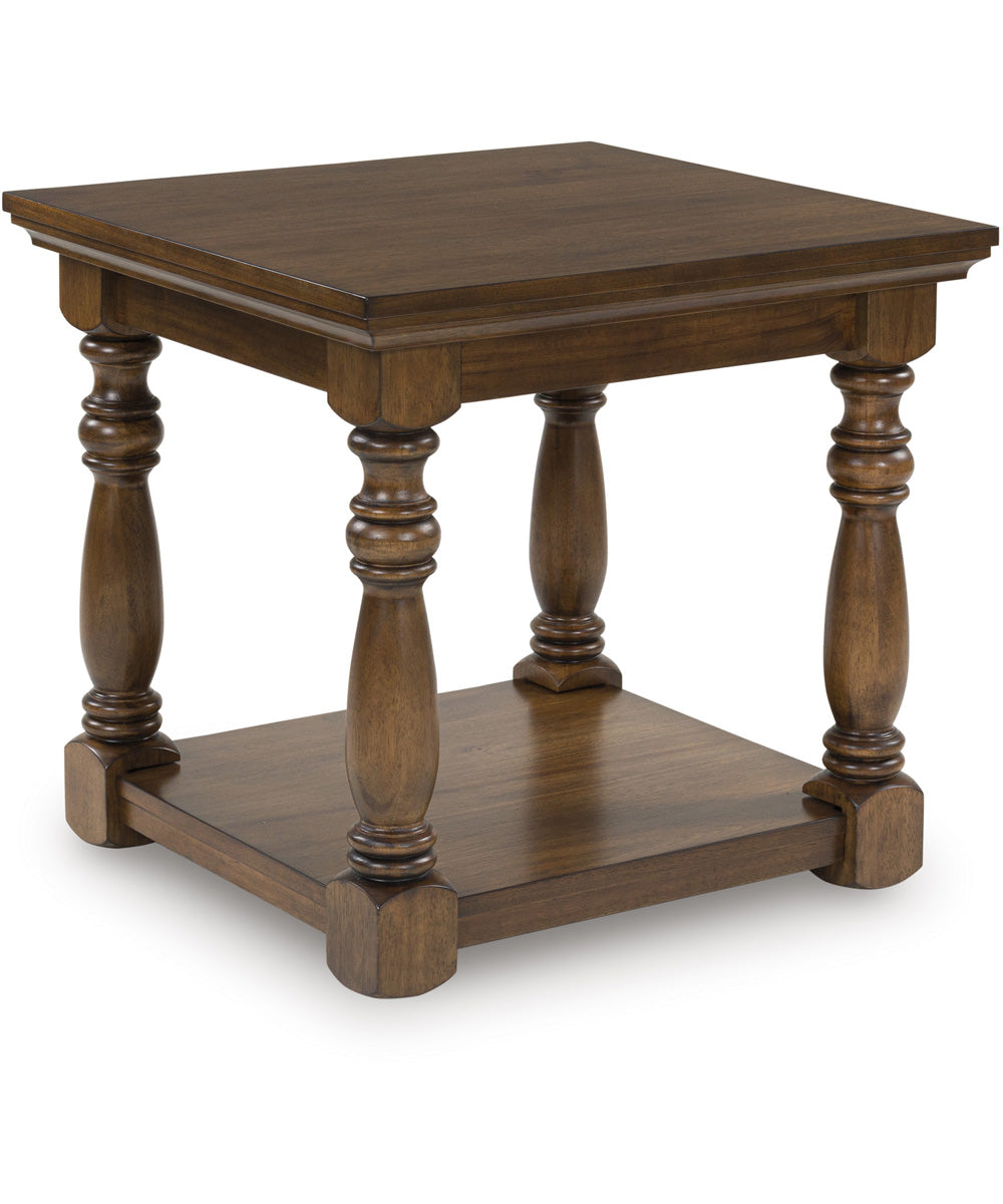 Sturlayne Rectangular End Table Brown