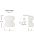 Jensen 2-Light Sconce Matte White