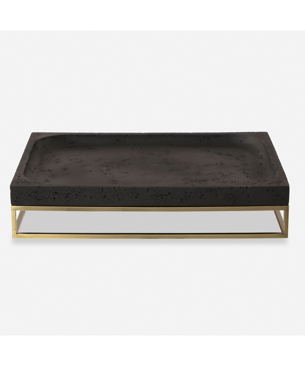 Shadowstone Cast Black Tray