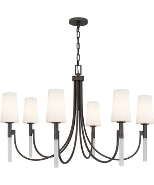 Eloura 6-light Chandelier Iron Gate
