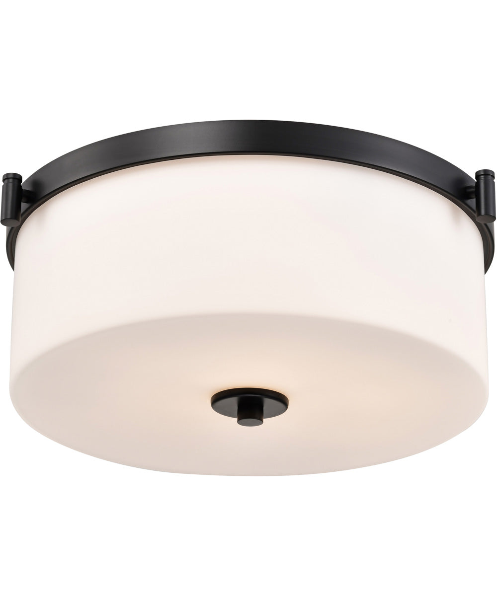 Liam 3-Light Close-to-Ceiling Matte Black