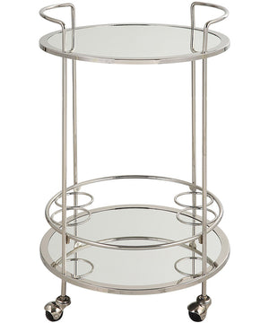 Spritz Chrome Bar Cart