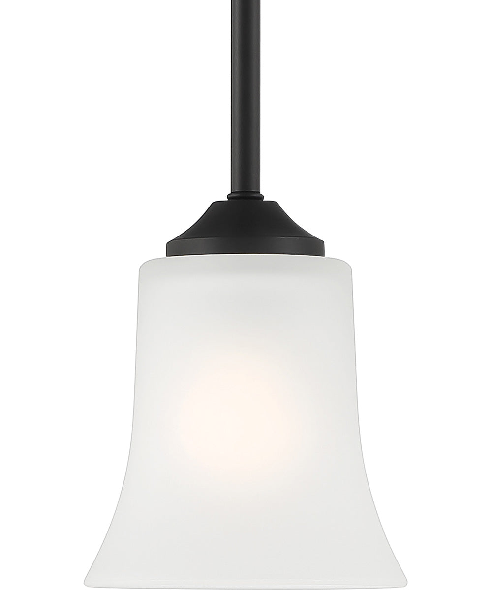Bronson 1 Light Pendant Matte Black
