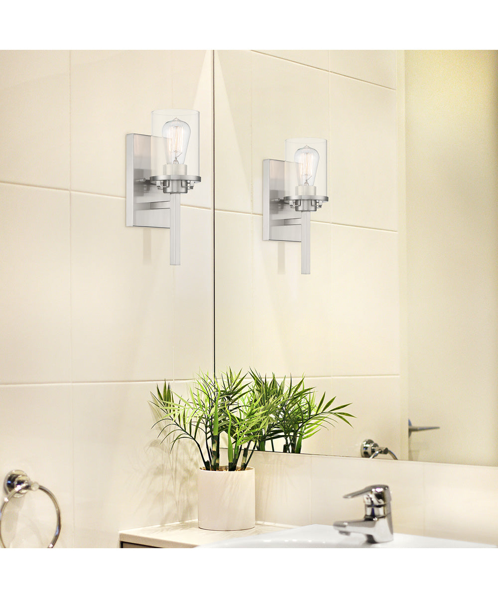 Jedrek 1 Light Wall Sconce Brushed Nickel