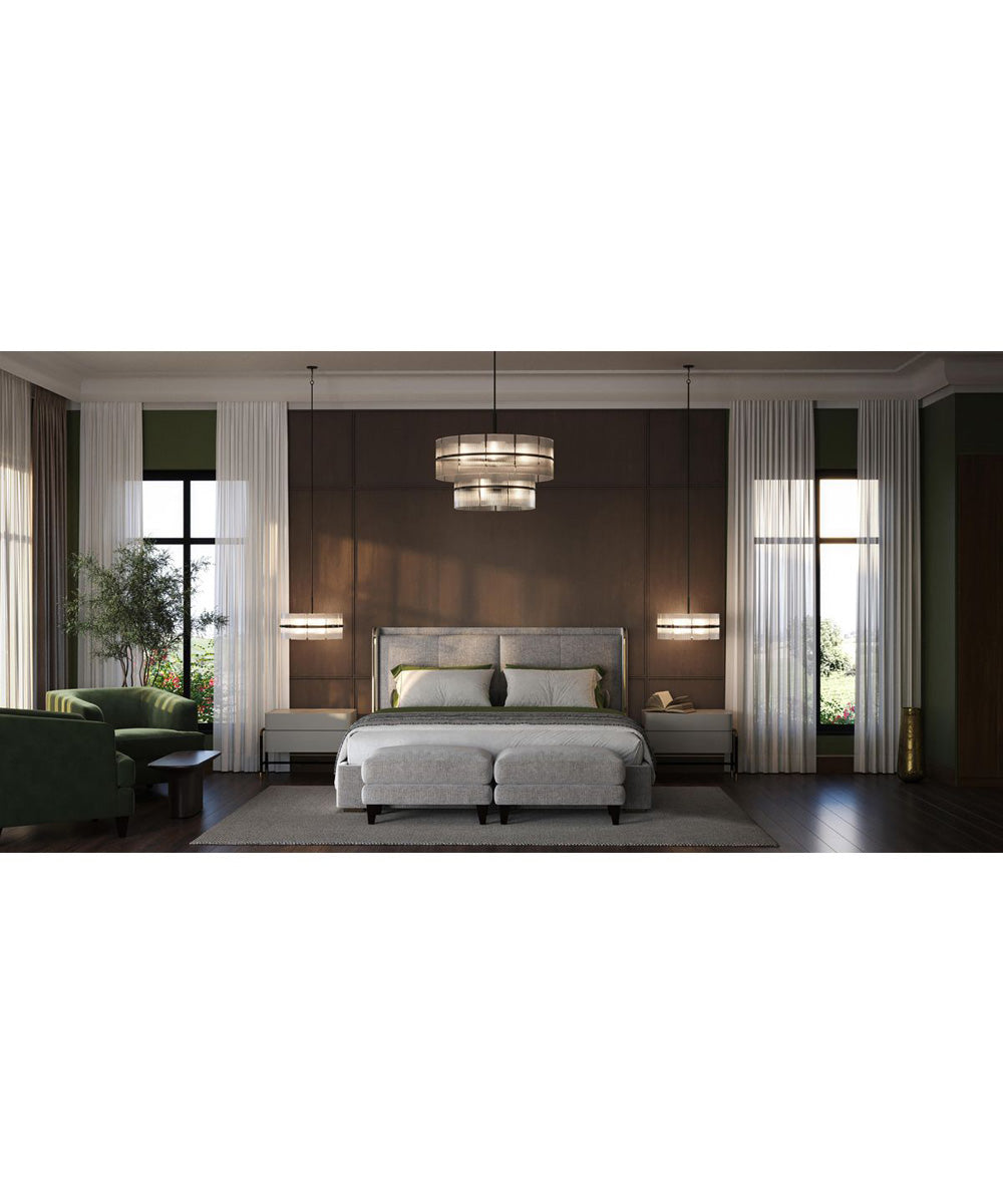 Seville 4-Light Pendant Matte Black
