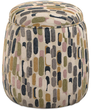 Arem Upholstered Multi-Color Ottoman
