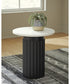 Wainstone Accent Table Black/White