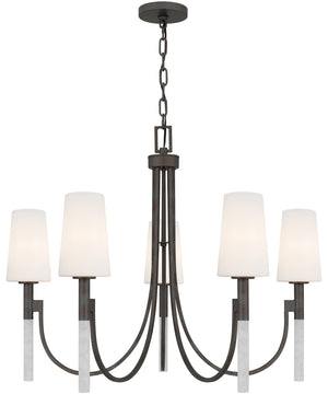 Eloura 5-light Chandelier Iron Gate