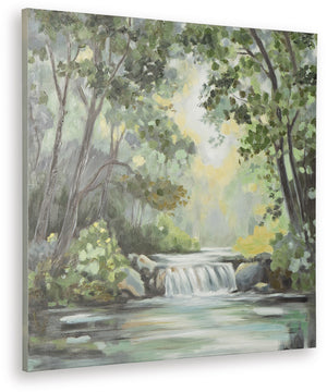 Evermaddick Wall Art Green/Gray/White