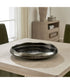 Stardust Ripple Indoor-Outdoor Black Bowl