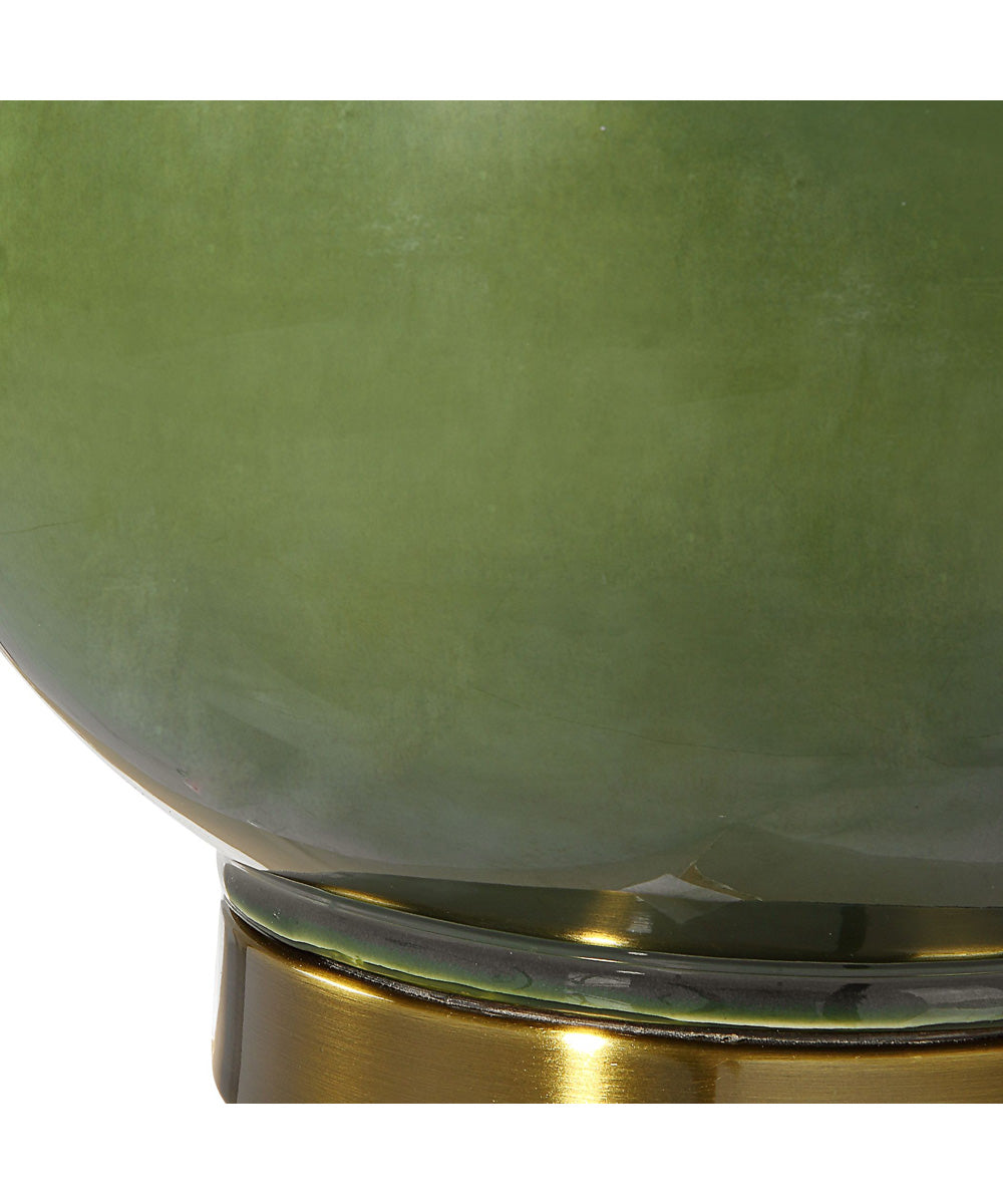 Gourd Green Table Lamp