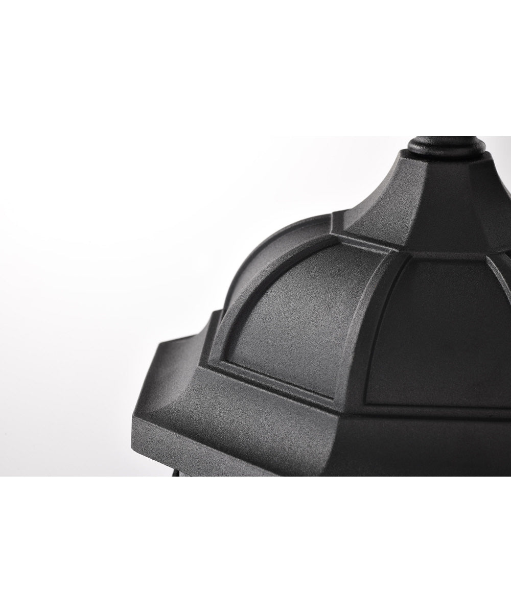 East River 1-Light Outdoor Matte Black