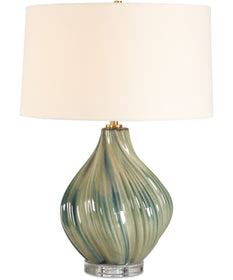 Tausha Green Table Lamp