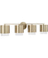 Weller 4-Light Vanity Matte Brass