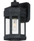 Wright 1-Light Outdoor Small Wall Sconce Black Patina