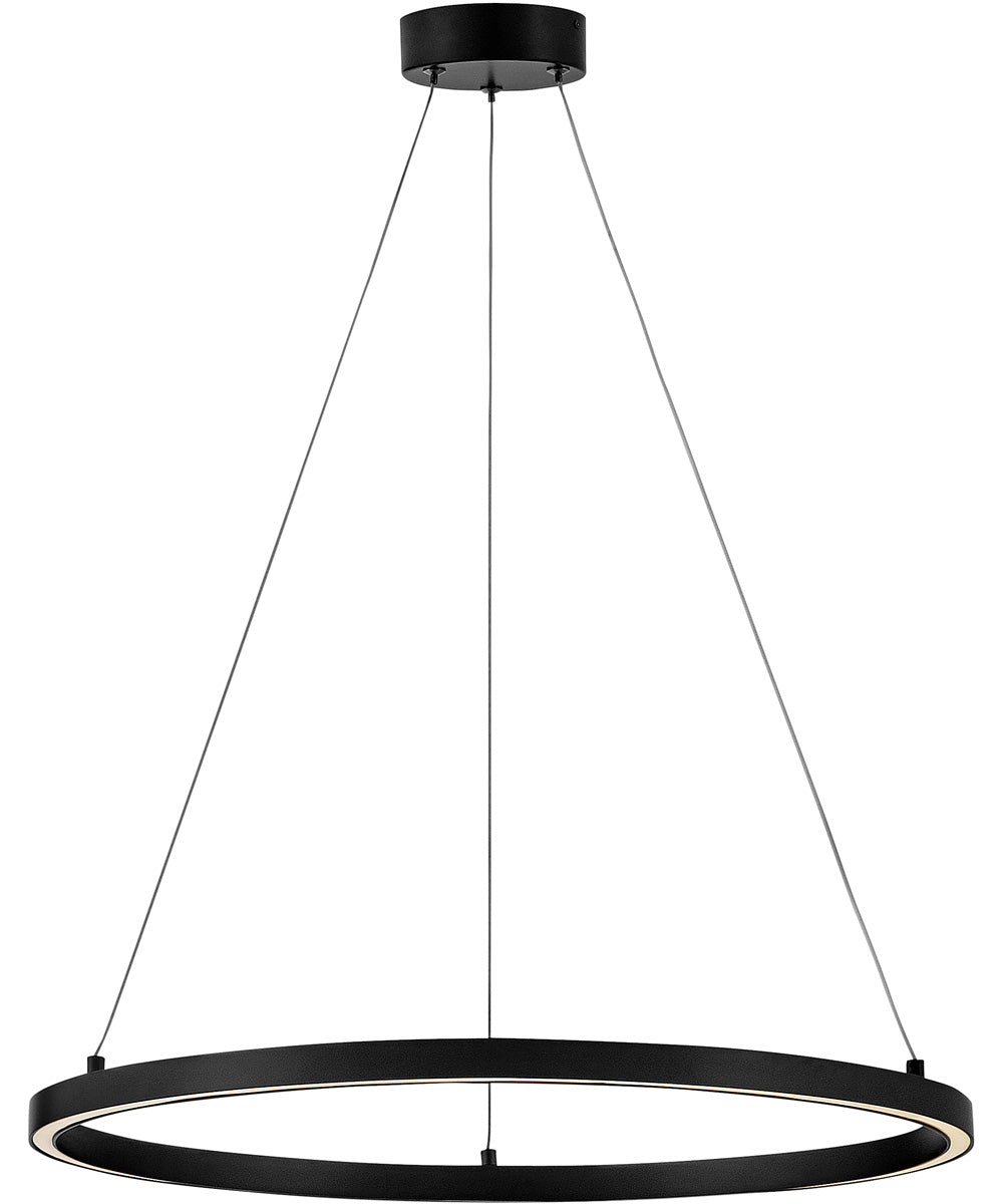 Kenna LED-Light Medium Single Tier in Black