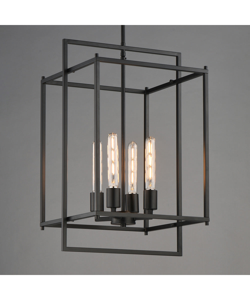 Gridline Large Pendant Black