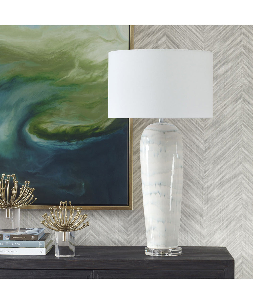 Arden White Glaze Table Lamp