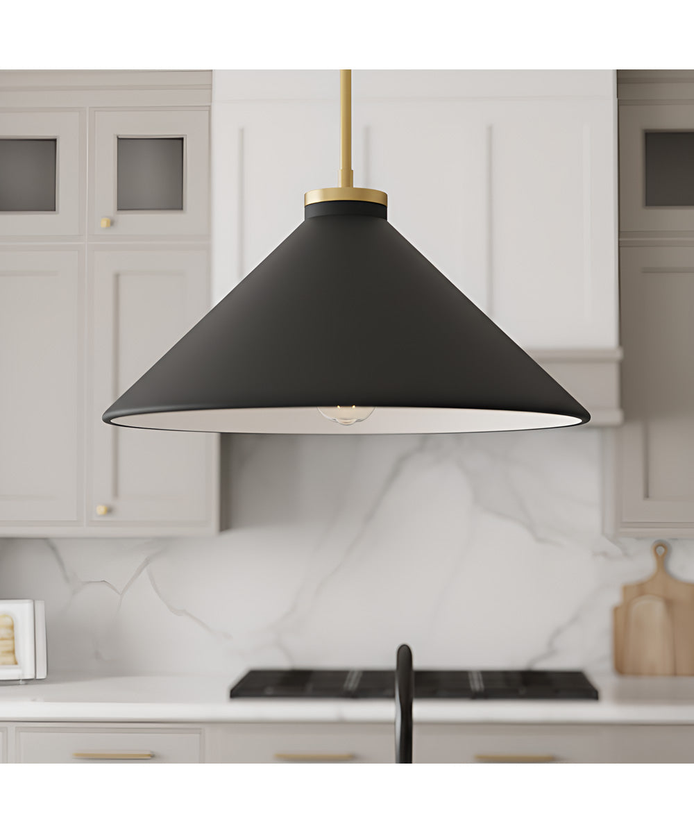 Bradbury 1-light Pendant Brushed Gold