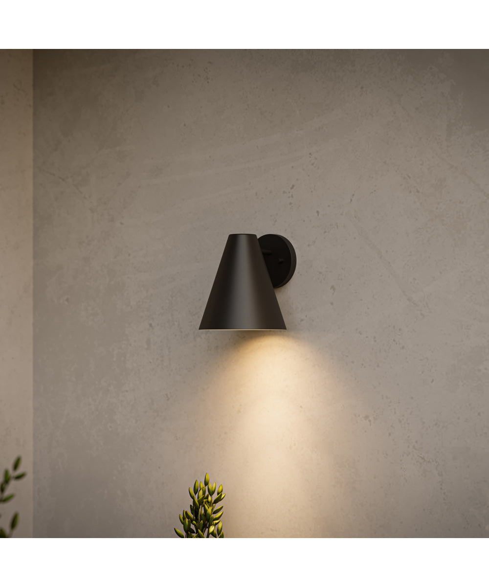 Mik Medium Outdoor Wall Light Antique Bronze