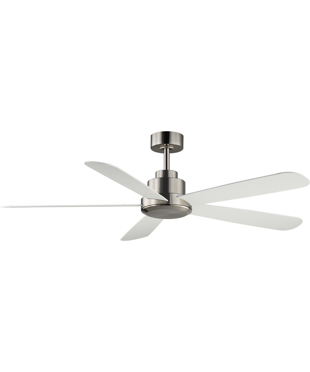 Daisies 60 inch 5-Blade Fan w LED Satin Nickel