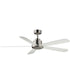 Daisies 60 inch 5-Blade Fan w LED Satin Nickel