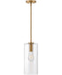 Lane 1-Light Extra Small Single Light Pendant in Lacquered Brass