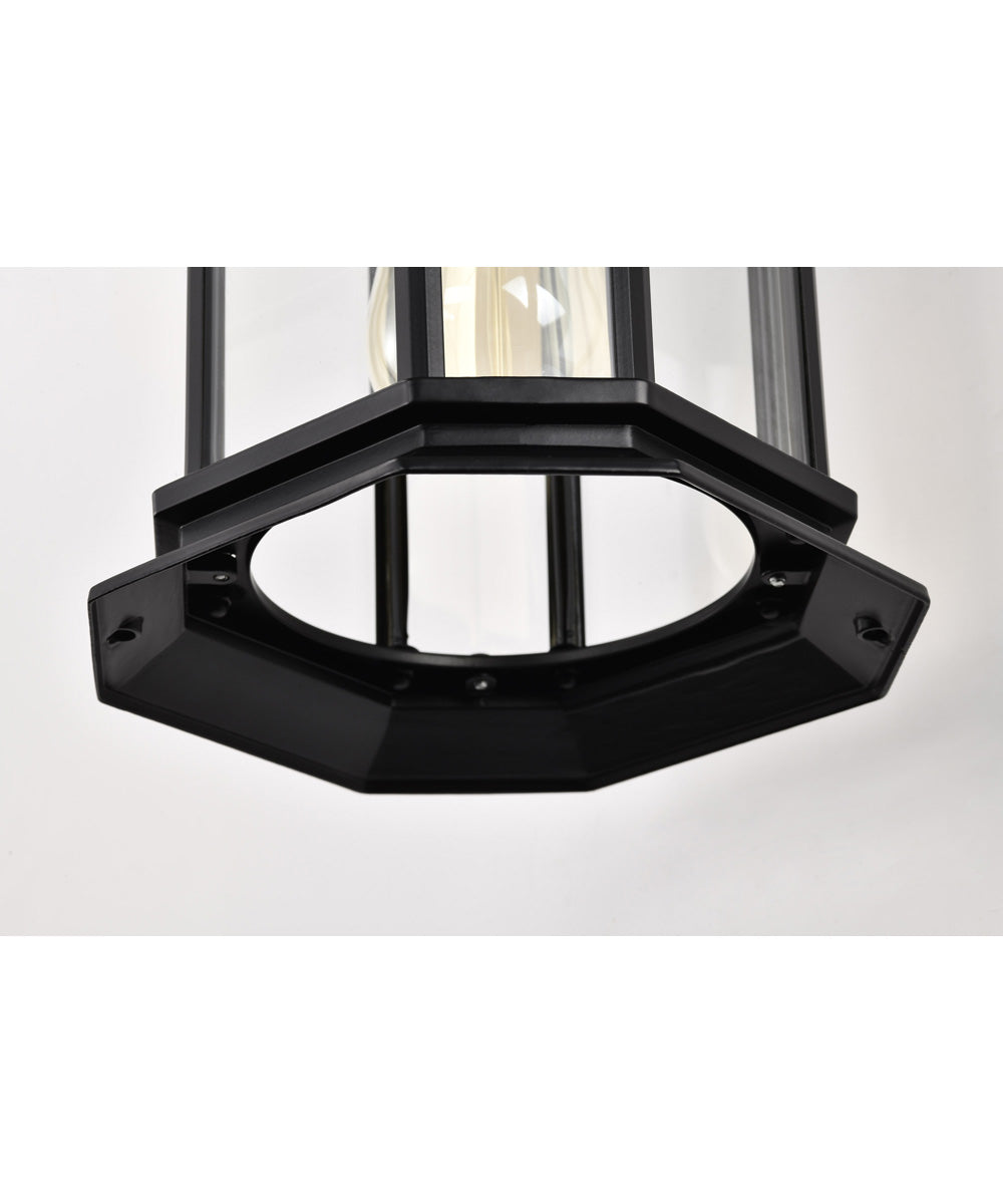 Hopkins 1-Light Outdoor Matte Black