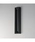 Fosso 24 inch LED Outdoor Wall Sconce - 5cct Black