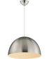Tova 20 inch Pendant Satin Nickel