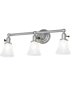 24" Wide Revival Wreath & Garland 3 Light Vanity Light