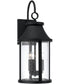 Bridger 3-Light Outdoor Wall-Lantern Black