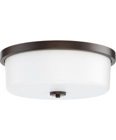 Fuller 3-Light Flush Mount Oil Rubbed Bronze
