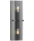 Seville 2-Light Contemporary Wall Sconce Matte Black