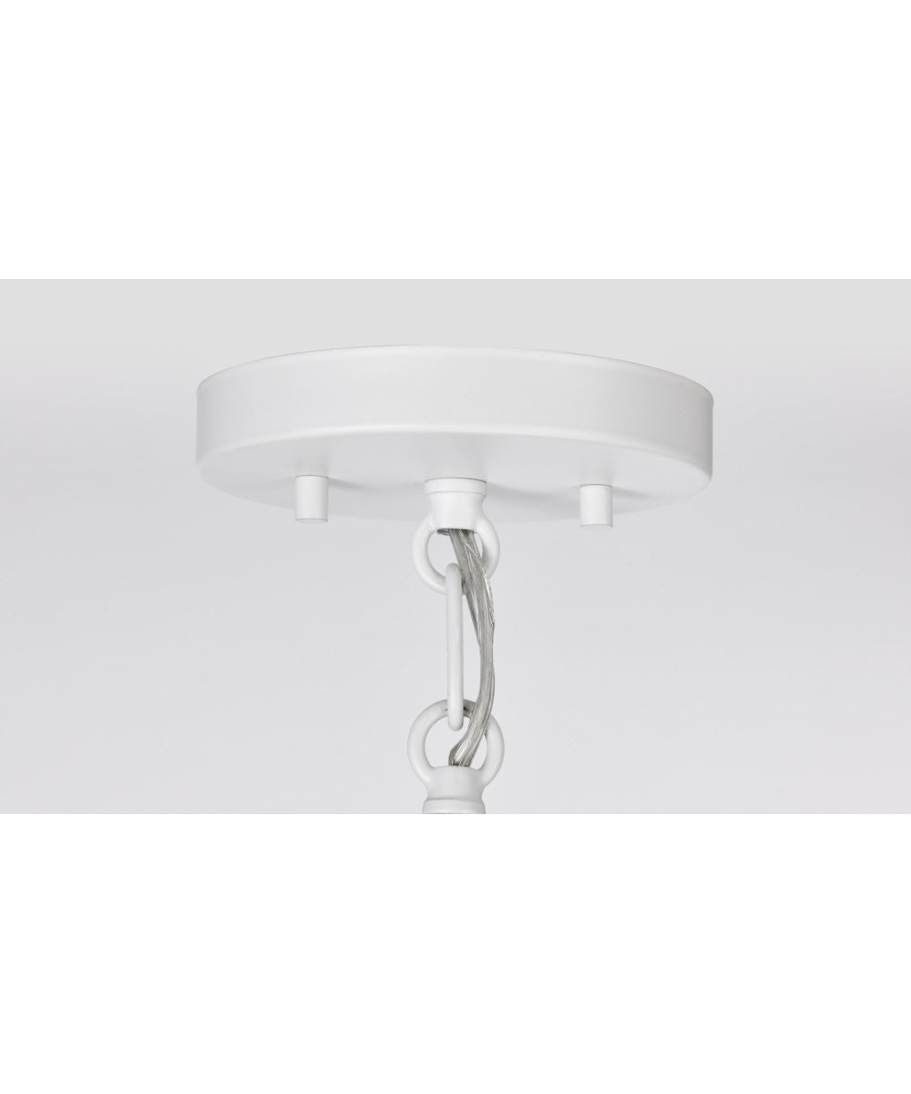 Alexis 1-Light Pendant Matte White