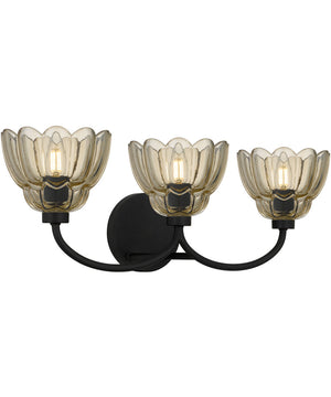 Whitecap 3-light Bath Light Mottled Cocoa