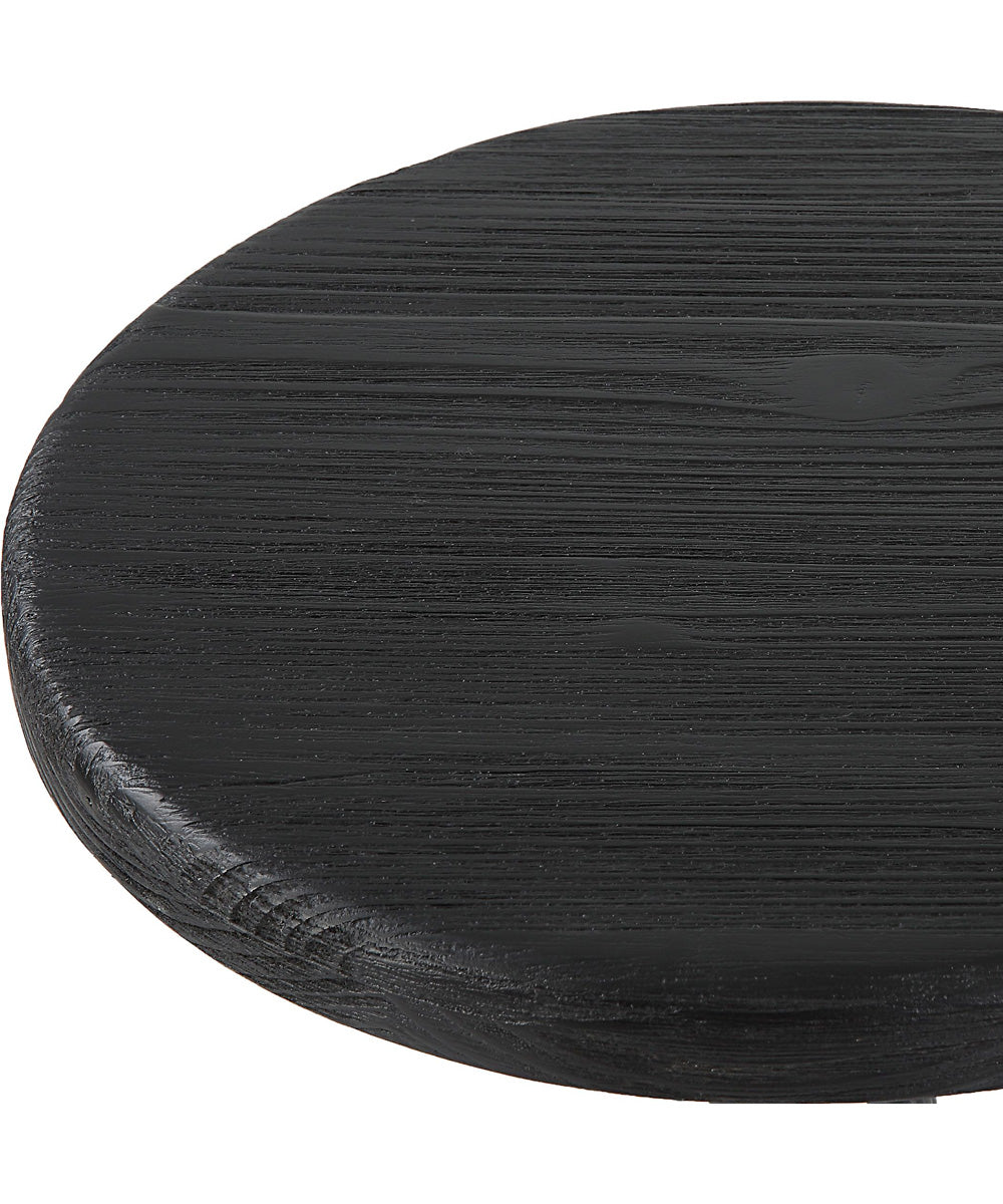 Sona Black Counter Stool