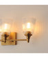 Julip 3-Light Bath Vanity Natural Aged Brass