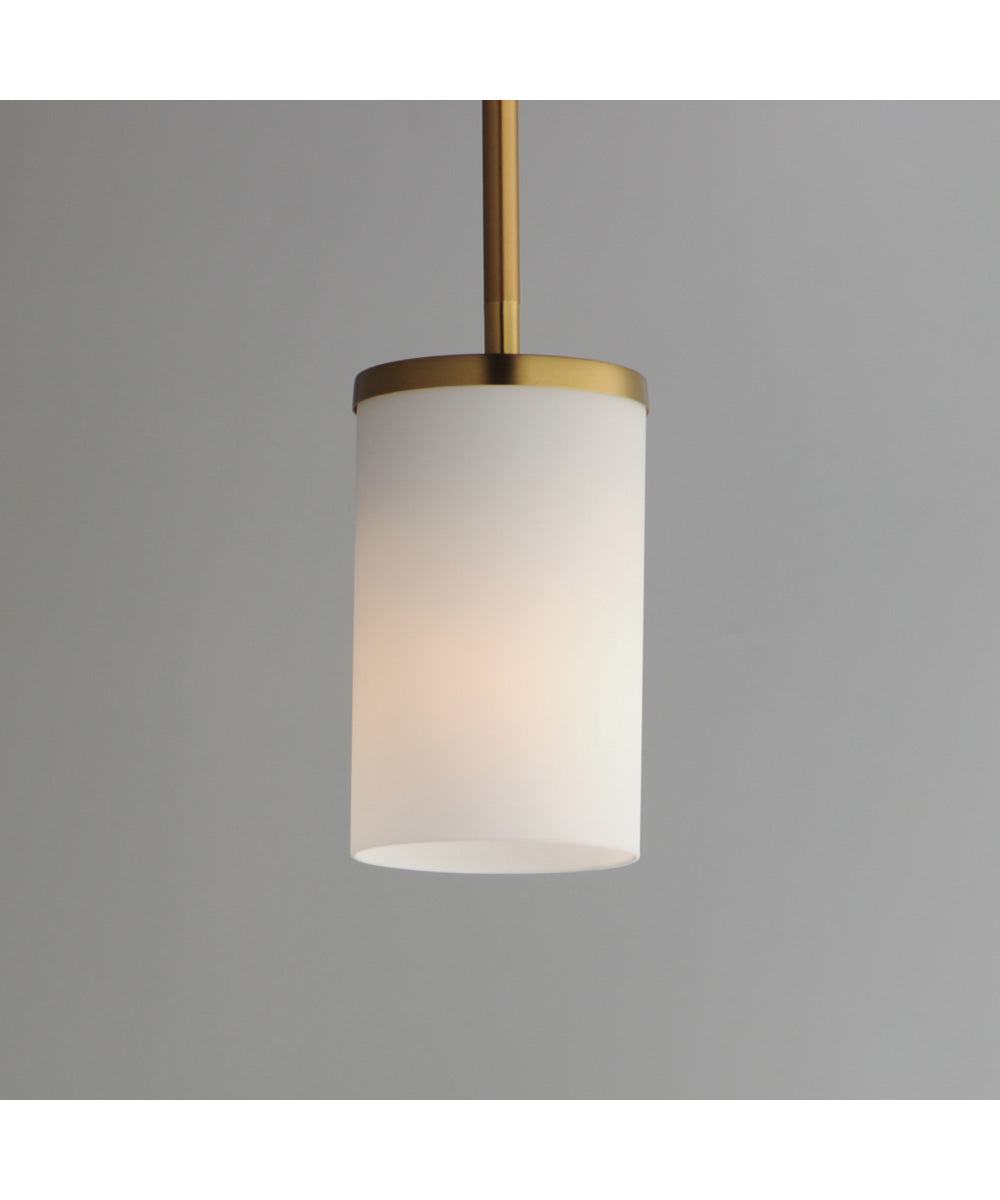 Lateral Mini Pendant Satin Brass