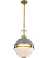 Everton 2-Light Pendant Matte Gray