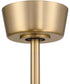 Rhett 52" 4-Blade Indoor/Outdoor Ceiling Fan Damp Rated 1-Light Fan Satin Brass