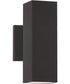 Colombo 10 inch LED Outdoor Square Up/Down Light- 5CCT Antique Brass