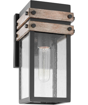 Homestead 1-Light Outdoor Black / Wood