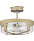 POINT DUME® byJeffrey Alan Marks for Progress Lighting Rockdance Semi-Flush Antique Nickel