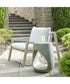 Lithos Gray Outdoor Accent Table