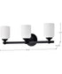 Solara 3-Light Vanity & Wall Matte Black