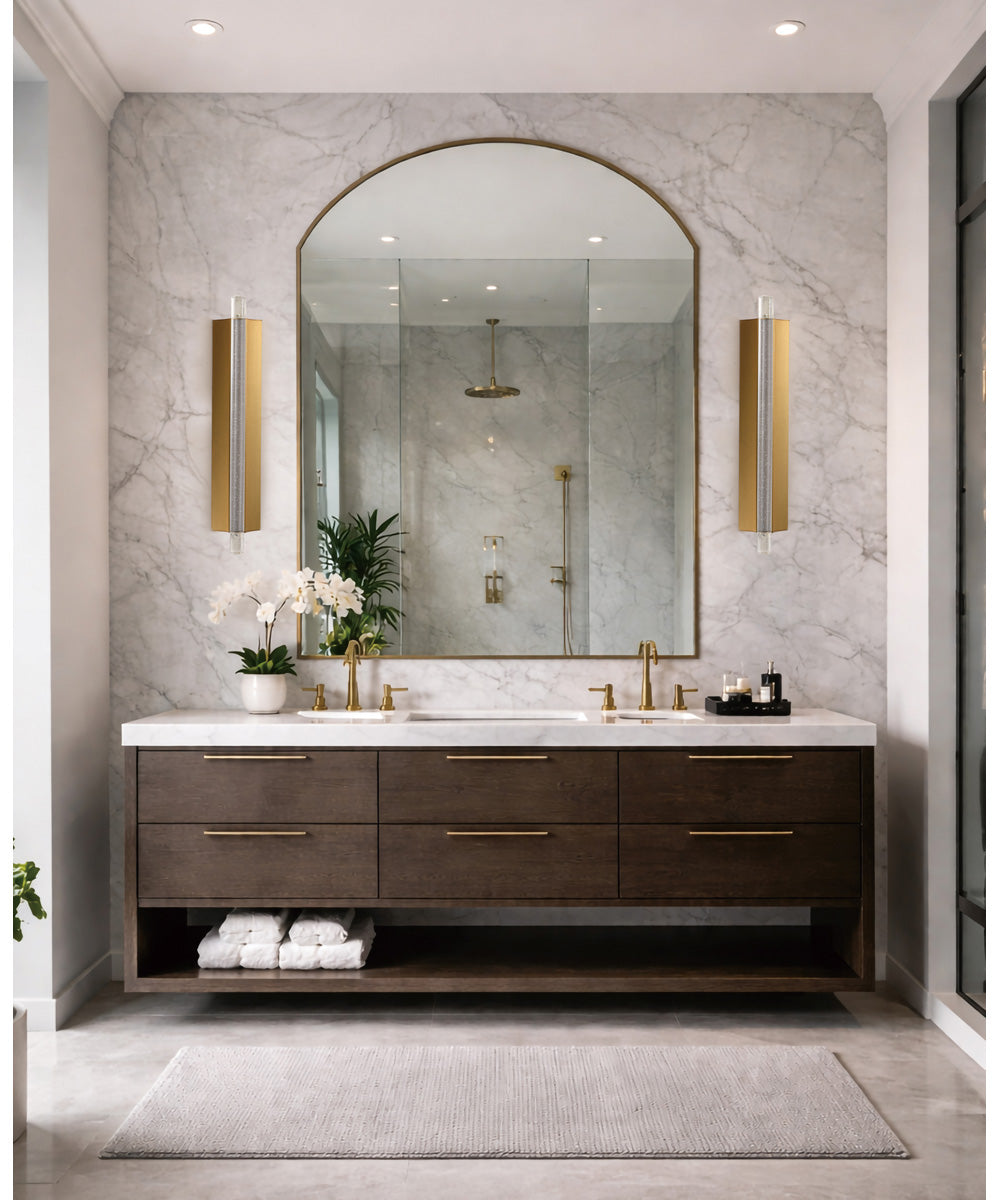 Hyperion 24 inch LED Wall Sconce Gold
