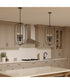 Reines 4-Light Foyer Pendant Matte Black