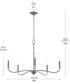 Ilia 5-Light Chandelier Brushed Nickel