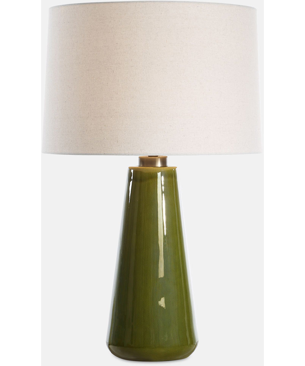 Kelley Moss Green Table Lamp
